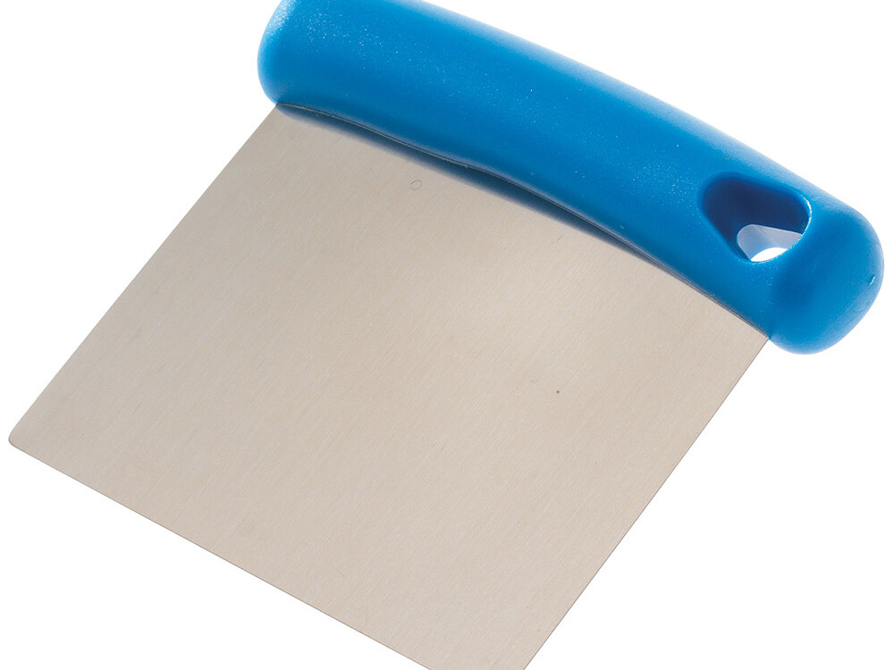 Coupe-pâte avec lame 80x115 en acier inox flexible - professionnel professionnel de qualité