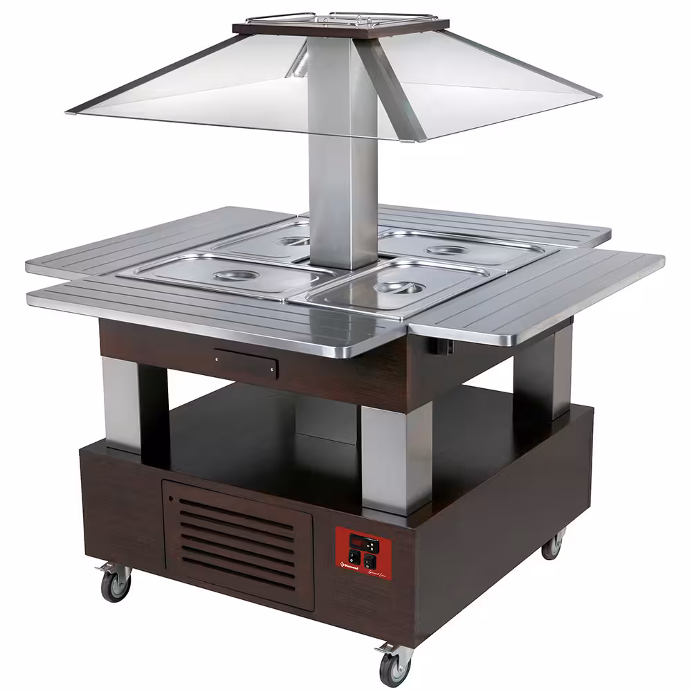 Ilot buffet - Salad bar,  réfrigéré,  4x GN1/1-150 (Bo... - restauration professionnel de qualité