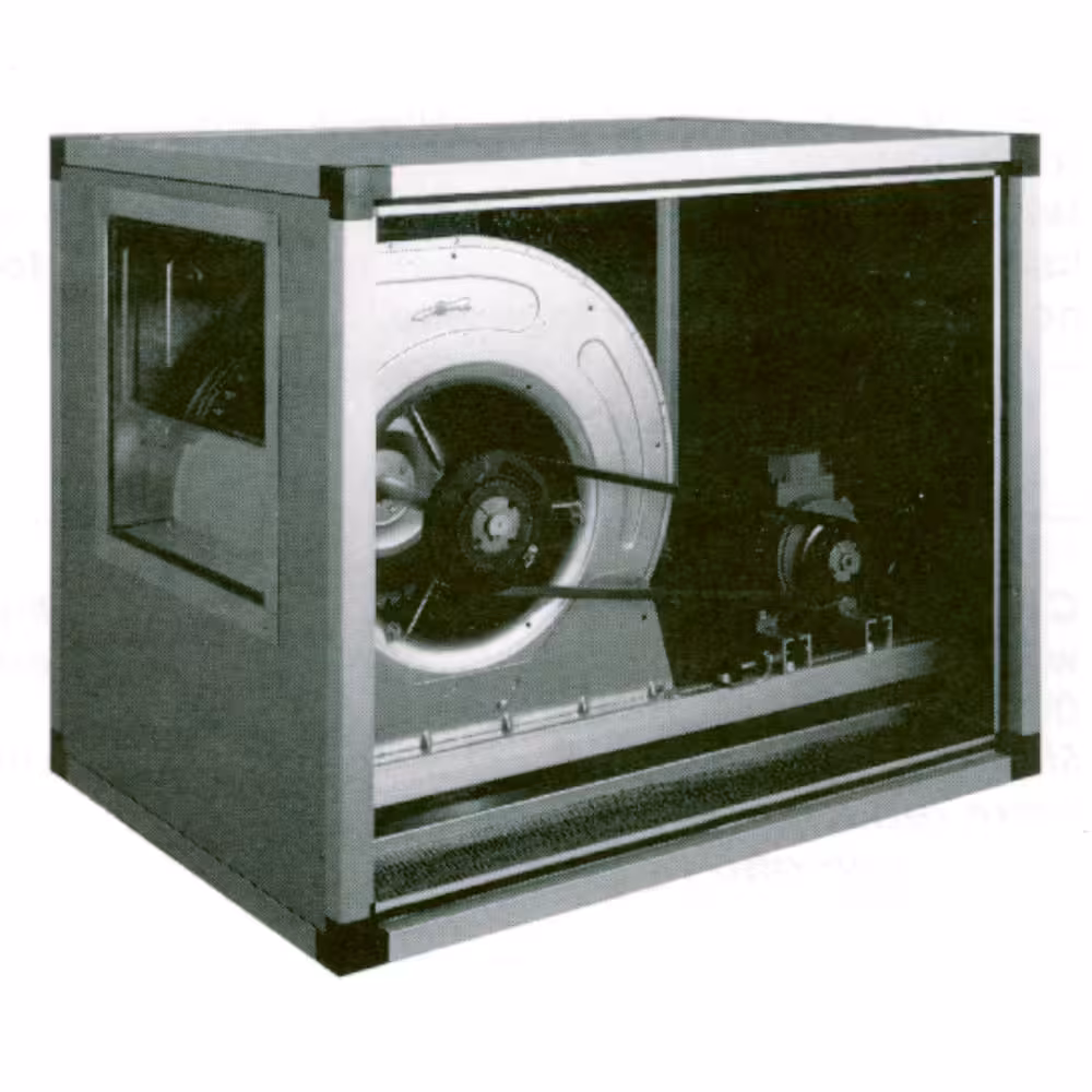 Ventilateur centrifuge avec caisson isolé,  transmission... - professionnel professionnel de qualité