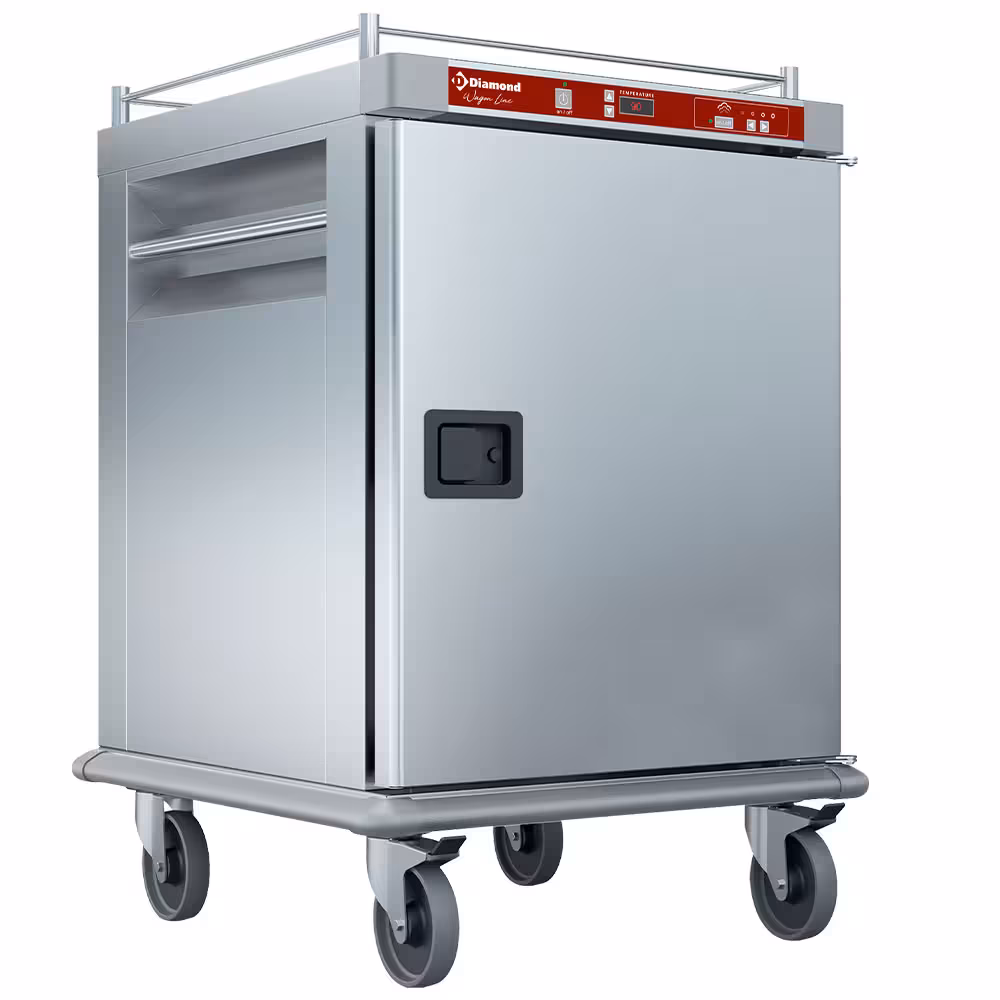 Chariot chauffant pour repas,  10 2/1,  humidification co... - professionnel professionnel de qualité