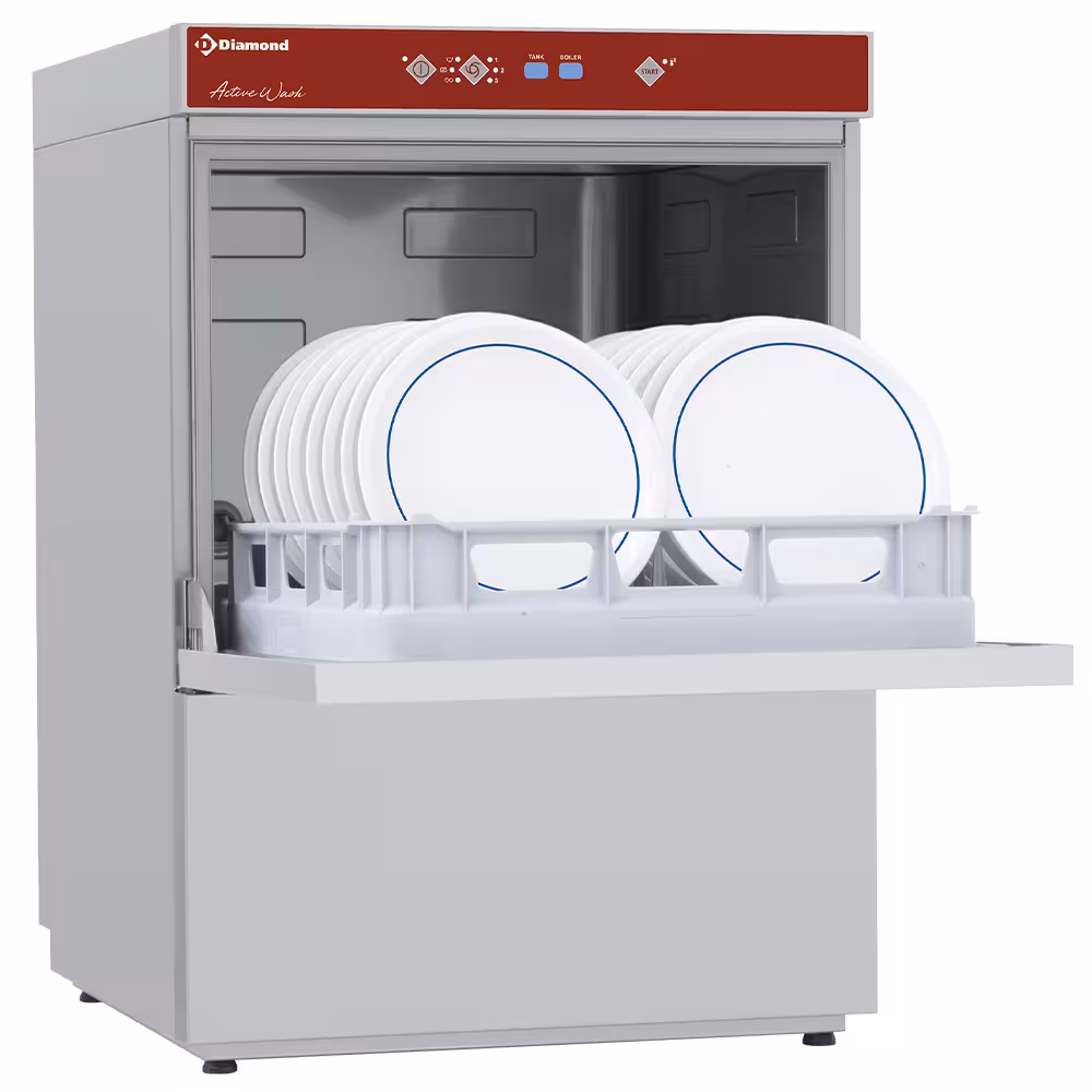 Lave-vaisselle panier 500x500mm + Break Tank + Adoucisseu... - cuisine professionnel de qualité