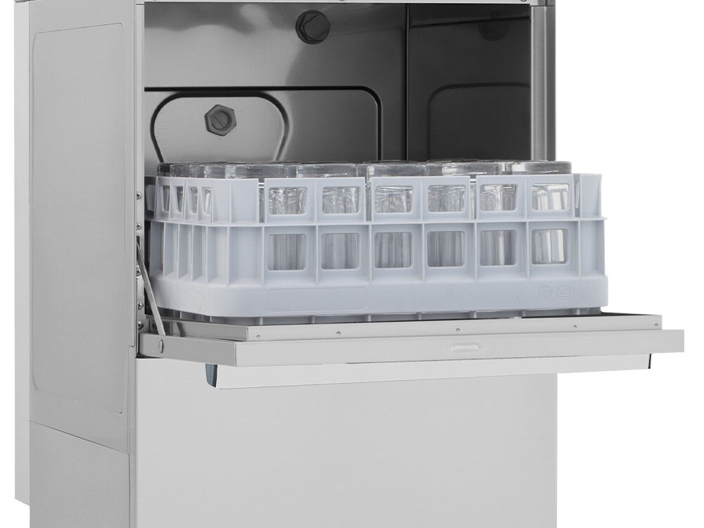 Lave-verres panier 400x400 mm + adoucisseur - équipement professionnel de qualité