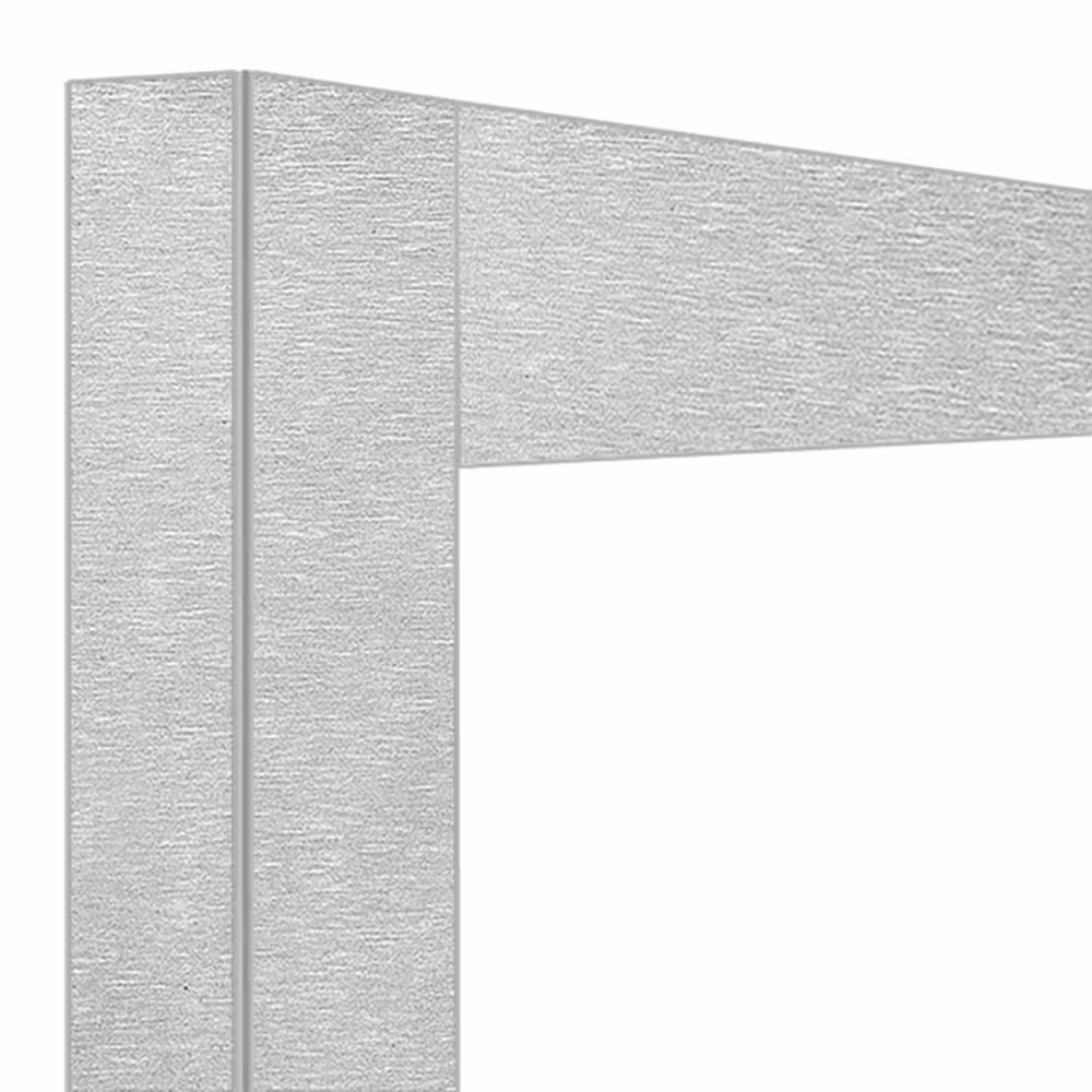 Déco jonction 2x 216 Lt.Acier satiné - professionnel professionnel de qualité