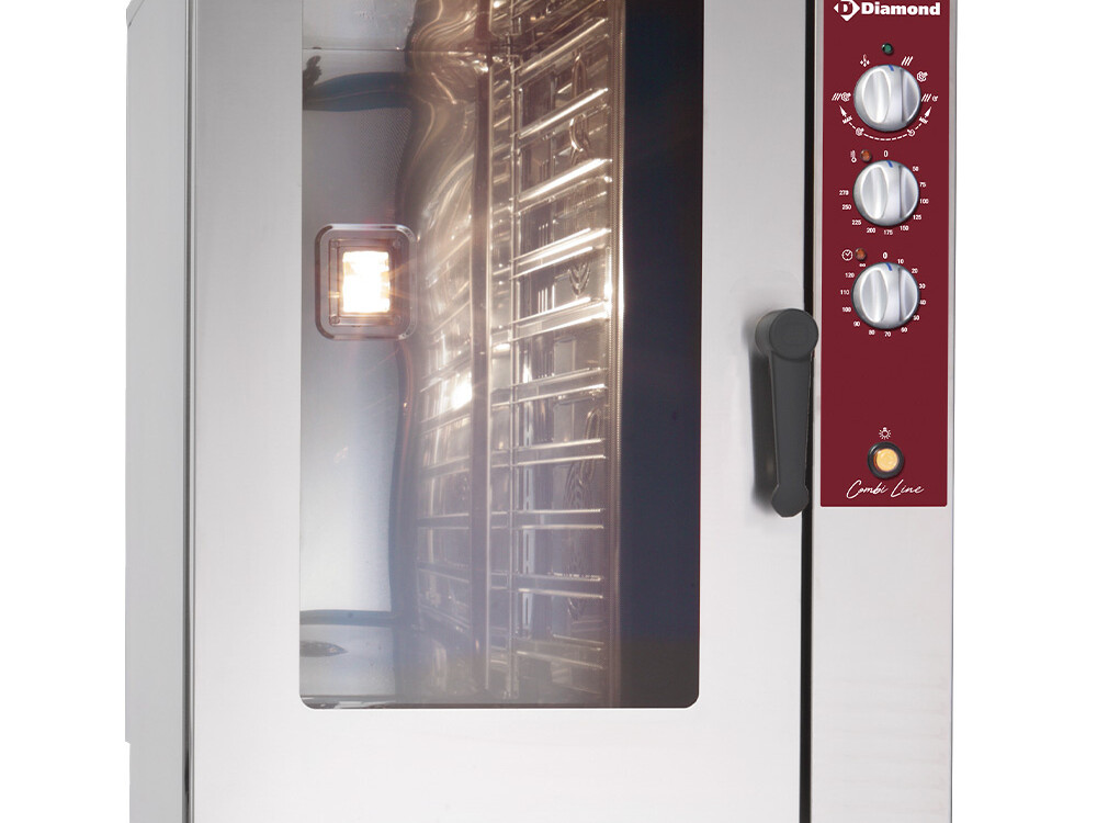 Four électrique vapeur/convection,  10x 1/1 - équipement professionnel de qualité