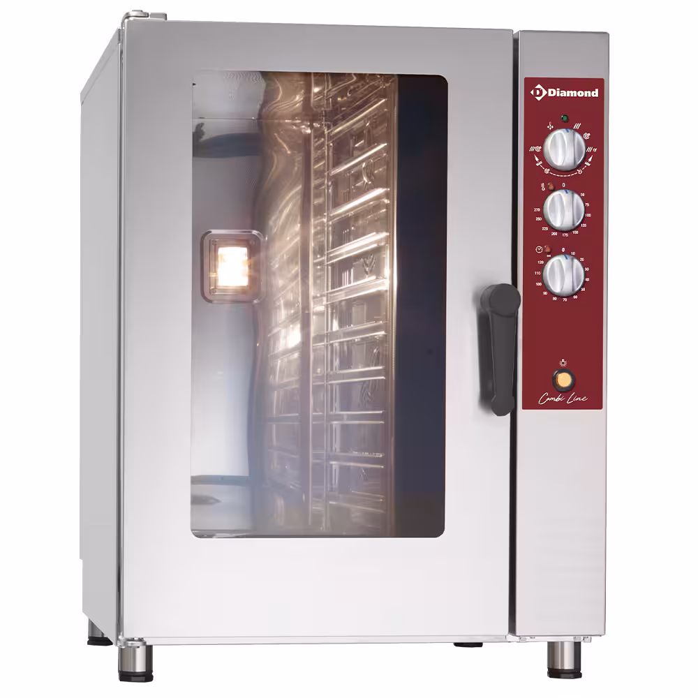 Four électrique vapeur/convection,  10x 1/1 - équipement professionnel de qualité