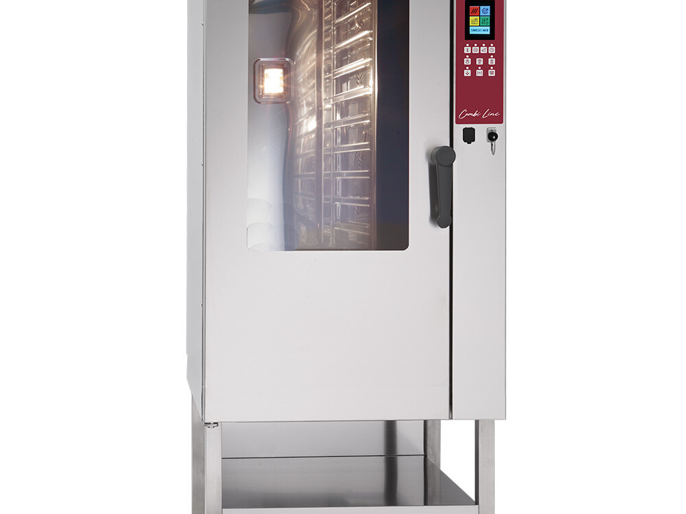 Four électrique vapeur/convection,  15x 1/1 - - - cuisine professionnel de qualité