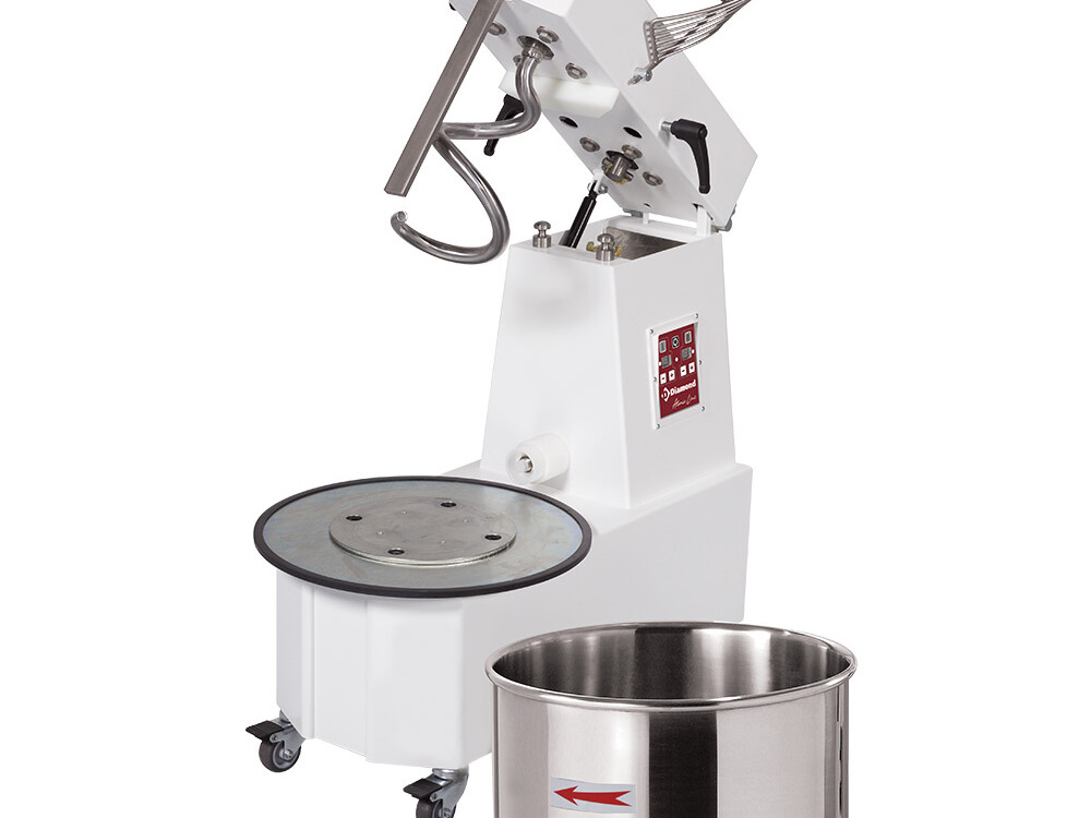 Pétrin à spirale 33 Lt 2 vit. - Tête relevable, cuve ... - équipement professionnel de qualité