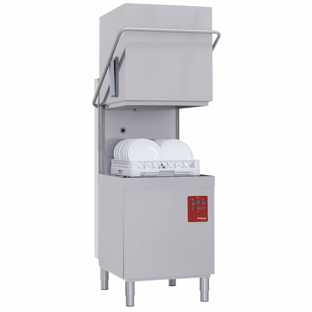Lave-vaisselle capot,  panier 500x500 mm - cuisine professionnel de qualité