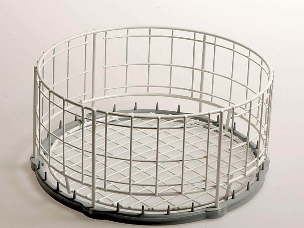 Panier rond pour verres Ø400 mm - Rilsan - équipement professionnel de qualité