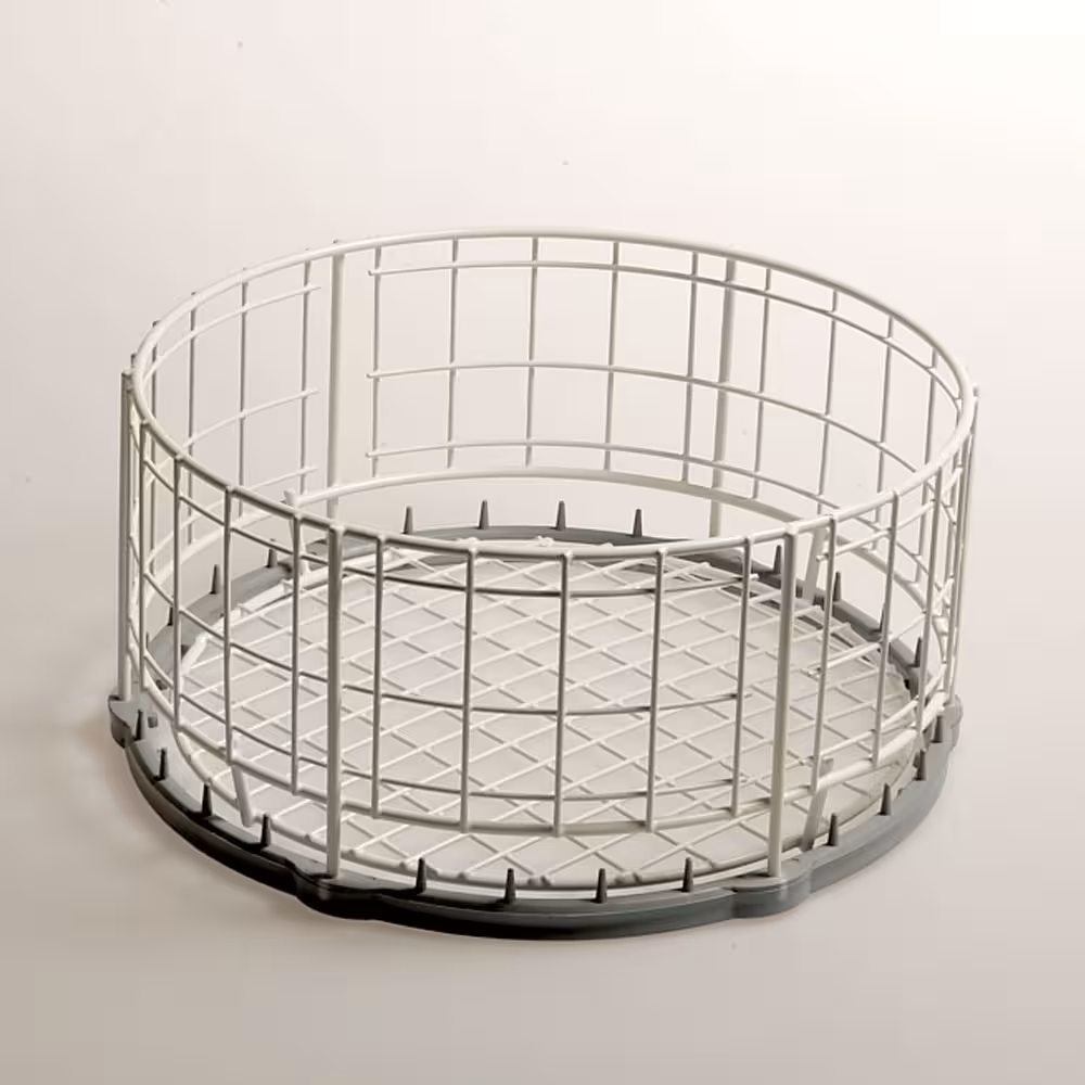 Panier rond pour verres Ø400 mm - Rilsan - équipement professionnel de qualité
