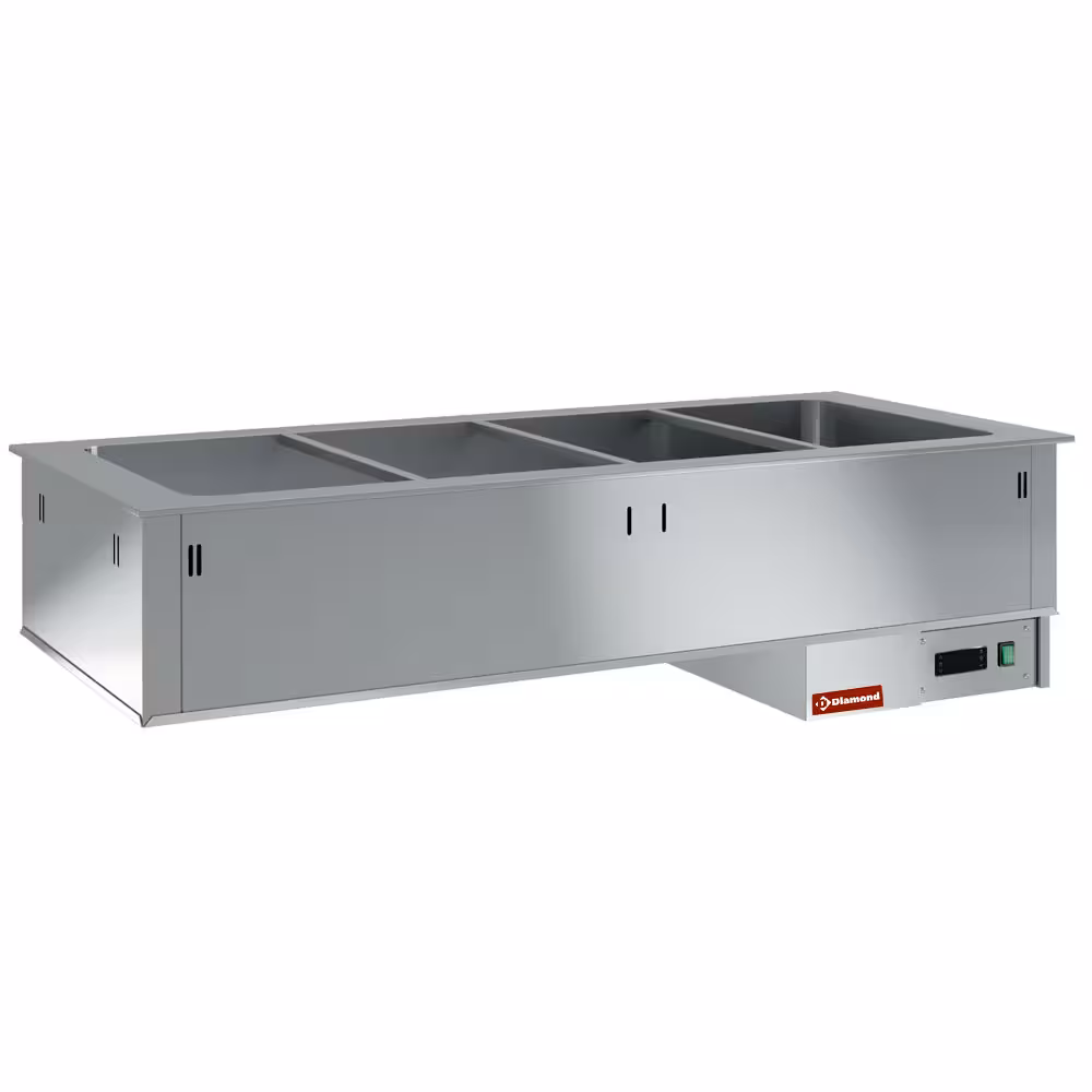 Elément cuve bain-marie "à sec" 4x 1/1 - restauration professionnel de qualité