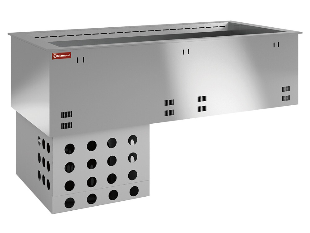 Elément cuve réfrigérée,  ventilée,  5x 1/1 - restauration professionnel de qualité