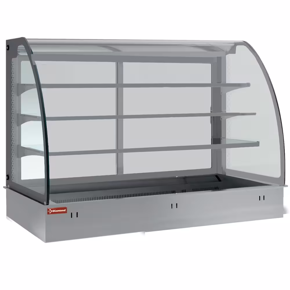 Elément top et vitrine sur 3 niveaux fermée, réfrigé... - équipement professionnel de qualité