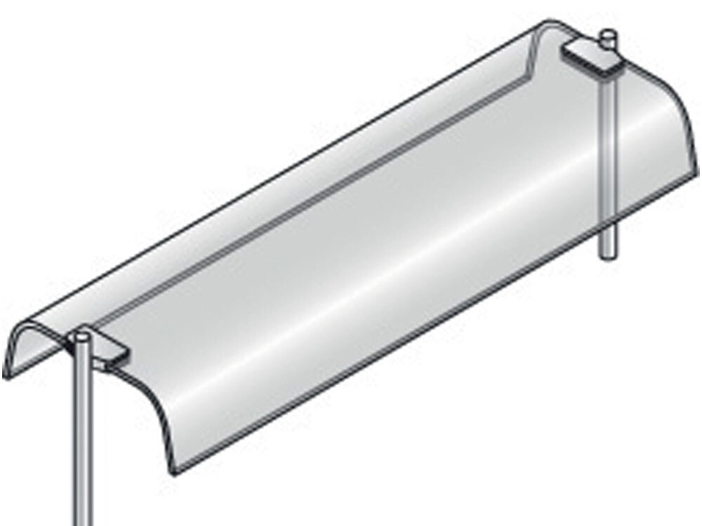 Superstructure avec vitre courbe, double - professionnel professionnel de qualité