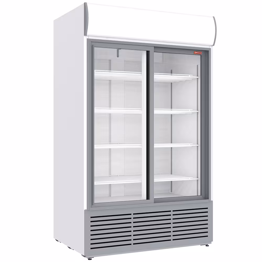 Vitrine ventilée positive 1230 litres,  caisson lumineux... - cuisine professionnel de qualité