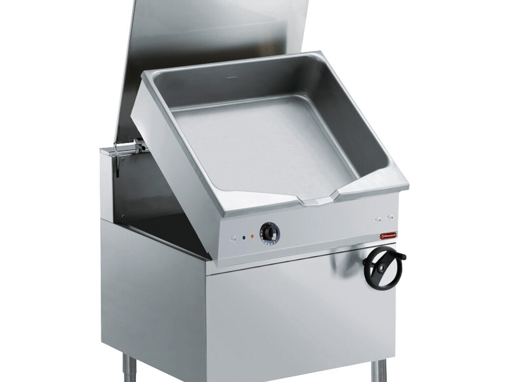 Sauteuse électrique basculante autom., cuve en