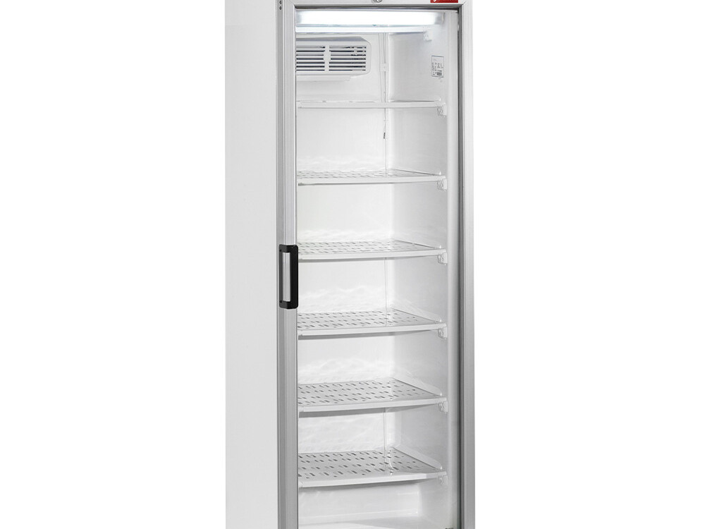 Vitrine T° négative, statique/ventilée, 380 Lt., av... - équipement professionnel de qualité