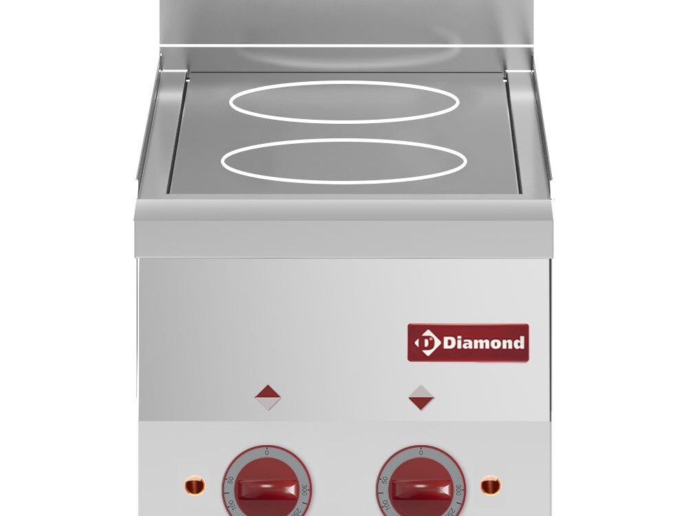 Cuisinière vitrocéramique 2 plaques -Top- - cuisine professionnel de qualité