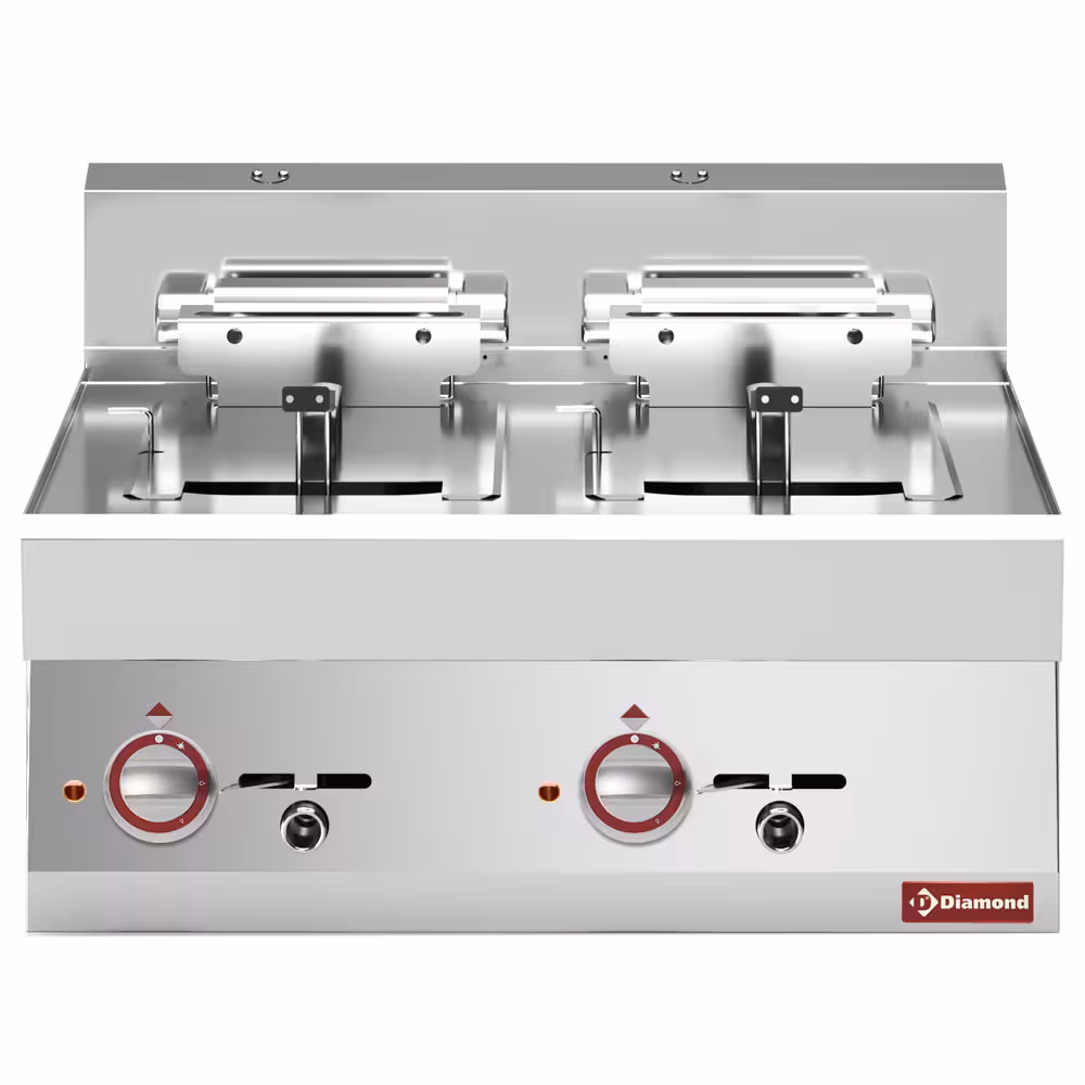 Friteuse S-Powerful,  électrique,  2x 10 lt. -- - professionnel professionnel de qualité