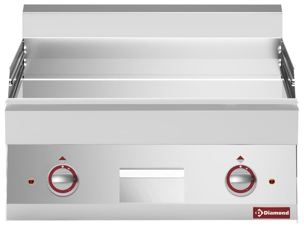 Plaque de cuisson électrique lisse -Top- chrome - équipement professionnel de qualité