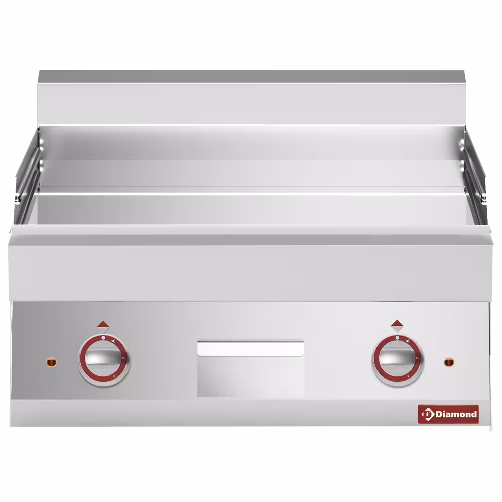 Plaque de cuisson électrique lisse -Top- chrome - équipement professionnel de qualité