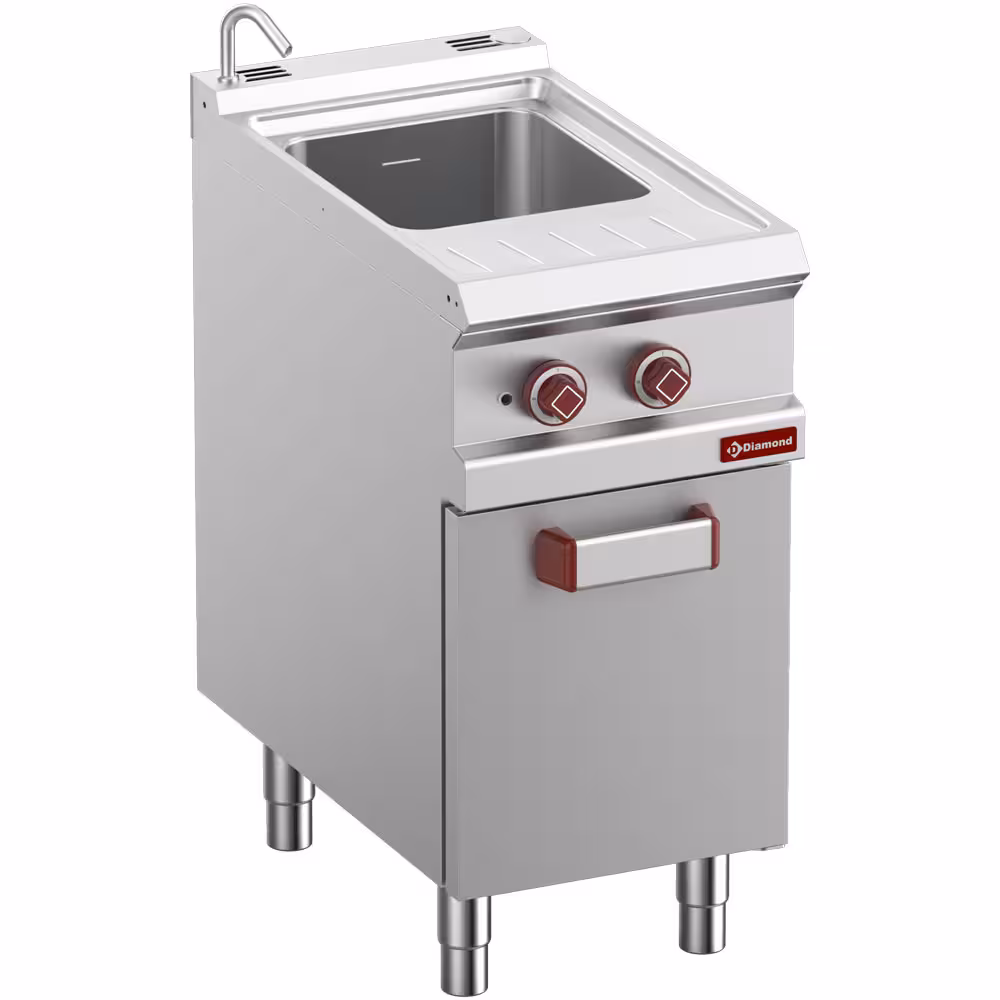 Cuiseur à pâtes électrique 1 cuve 26 Lt (s/paniers),  ... - professionnel professionnel de qualité