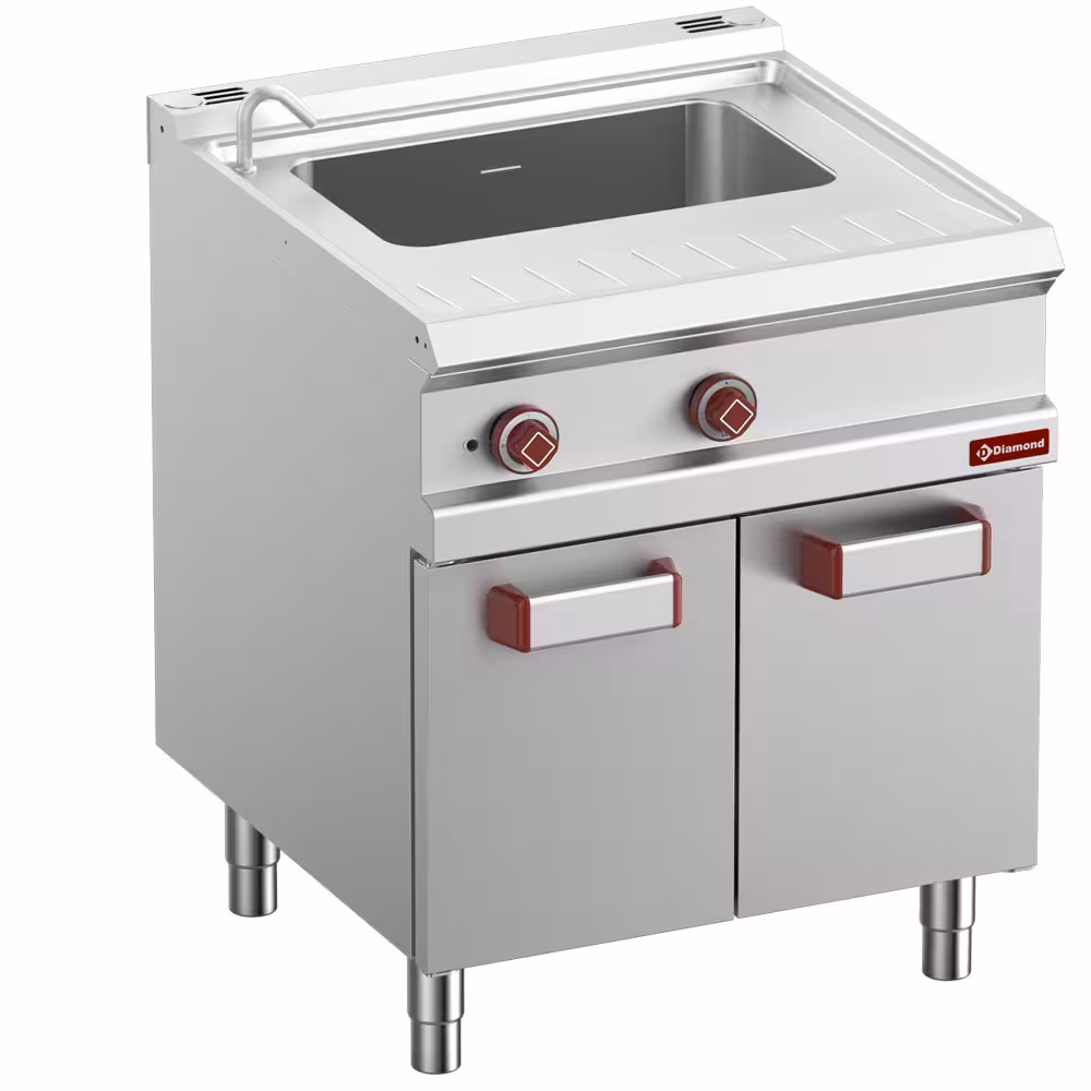 Cuiseur à pâtes électrique 1 cuve 40 Lt (s/paniers),  ... - professionnel professionnel de qualité