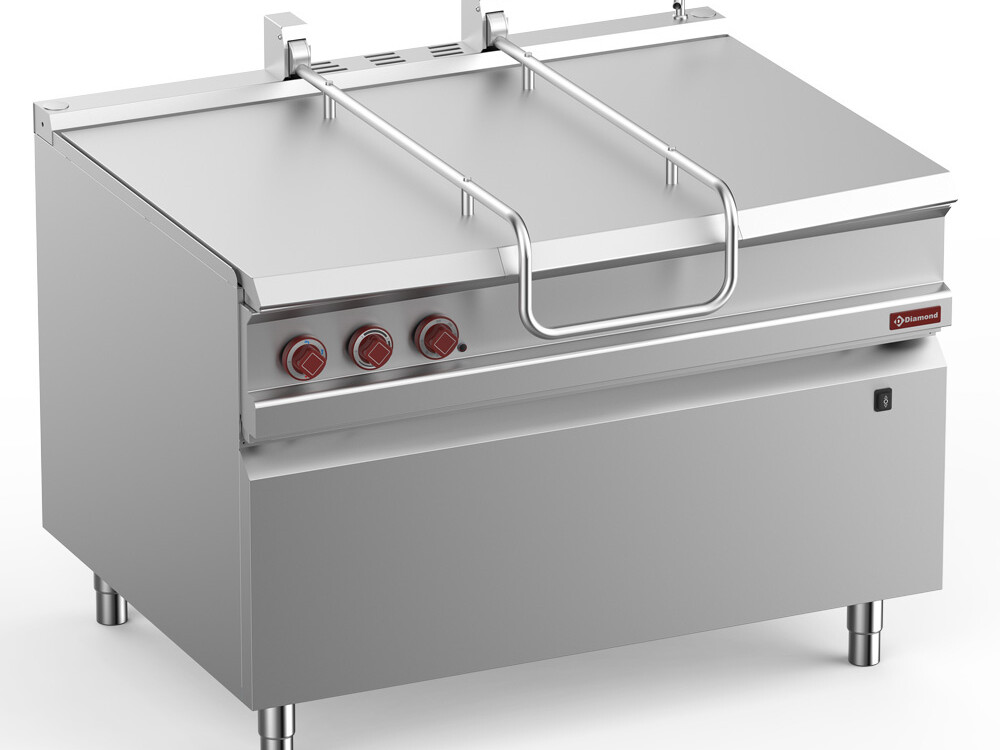 Sauteuse basculante électrique,  cuve inox 120 lit. sur ... - restauration professionnel de qualité