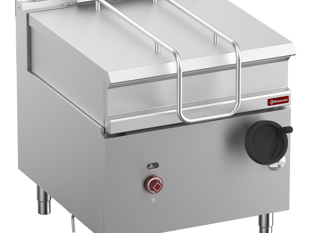 Sauteuse basculante électrique, cuve inox 80lit. sur me... - professionnel professionnel de qualité