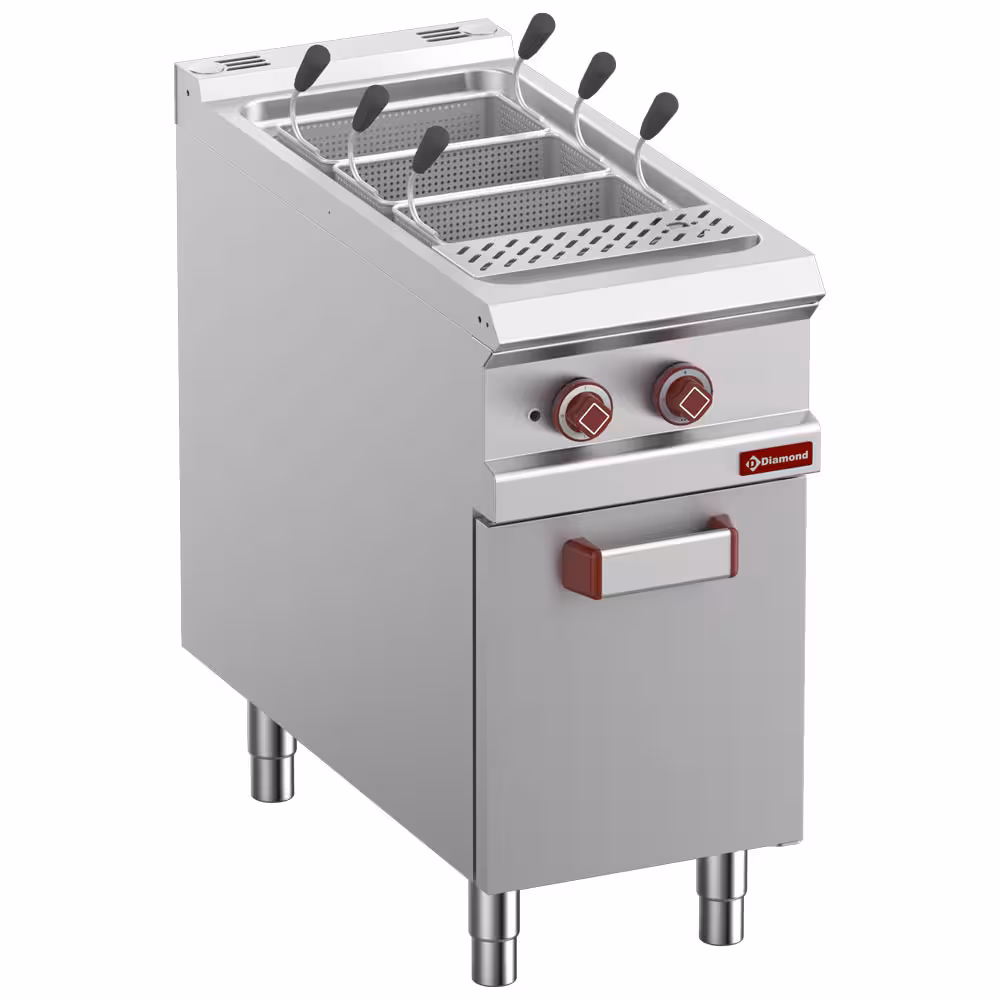 Cuiseur à pâtes électrique,  Cuve 40 lit. sur meuble f... - professionnel professionnel de qualité