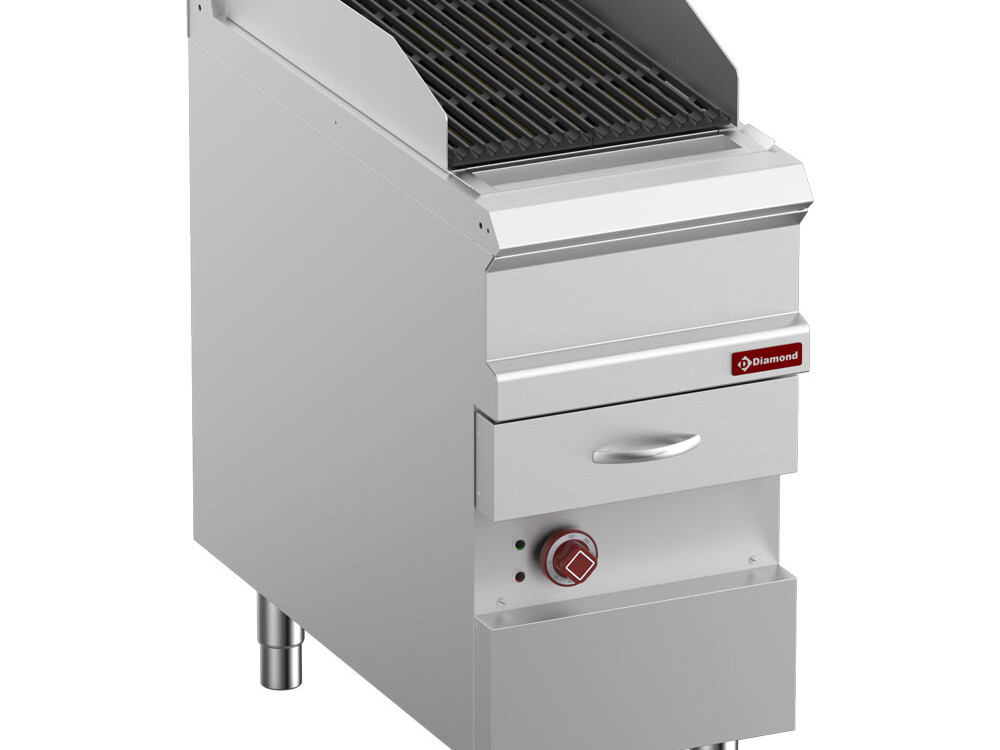 Grill Vapeur électrique,  grille en fonte 