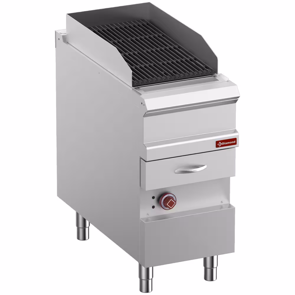 Grill Vapeur électrique,  grille en fonte 