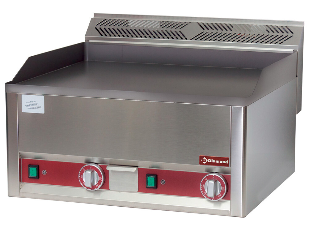 Double plaque de cuisson électrique lisse -Top- - cuisine professionnel de qualité