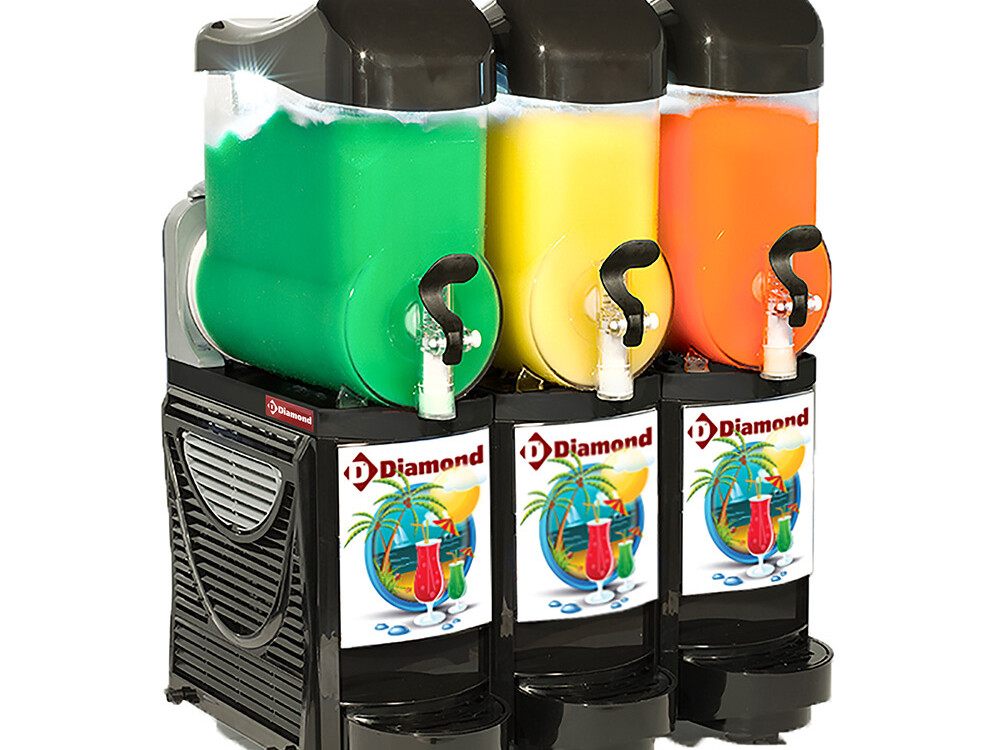 Machine-distrubuteur granita &,  sorbet,  3x 10 Lt. - professionnel professionnel de qualité