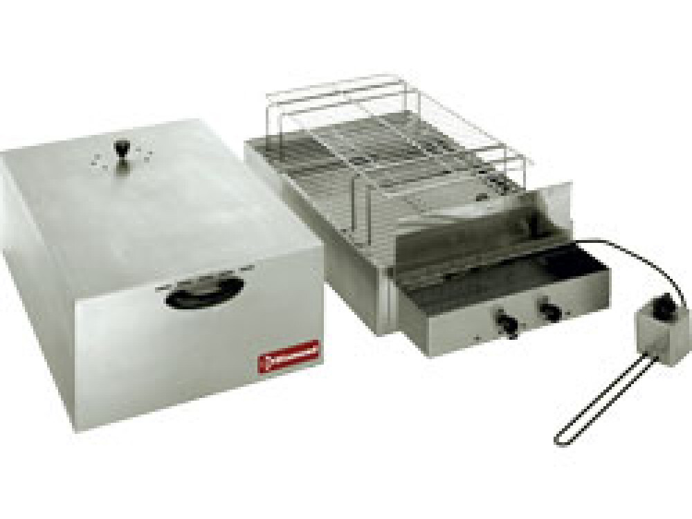 Fumoir électrique pour aliments,  2 étages (400x600 mm ... - restauration professionnel de qualité