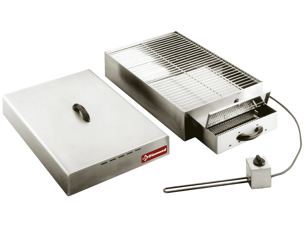 Fumoir électrique pour aliments,  1 étage (400x600 mm) - professionnel professionnel de qualité