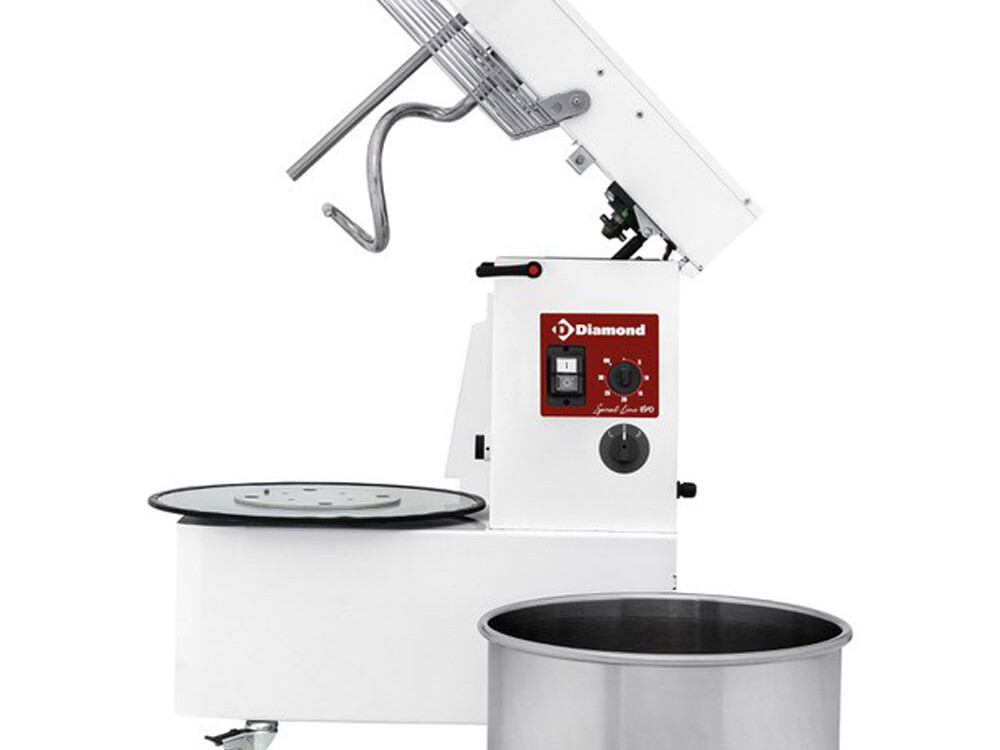 Pétrin à spirale 33 litres tête relevable, cuve amovi... - équipement professionnel de qualité