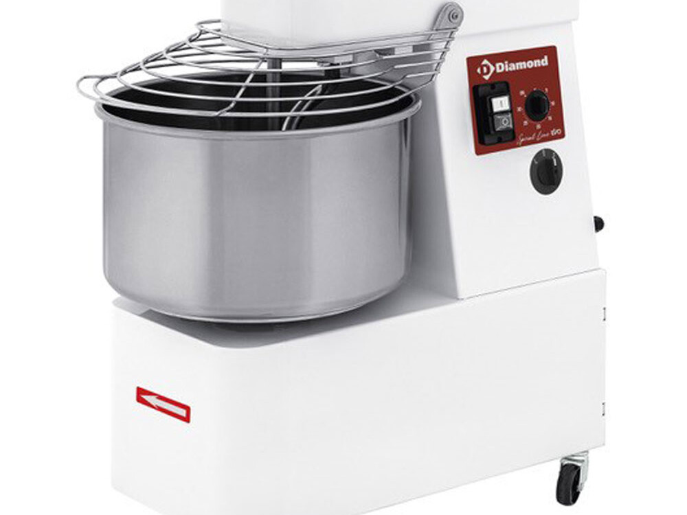 Pétrin à spirale 33 litres,  2 vitesses,  timer,  sur r... - professionnel professionnel de qualité