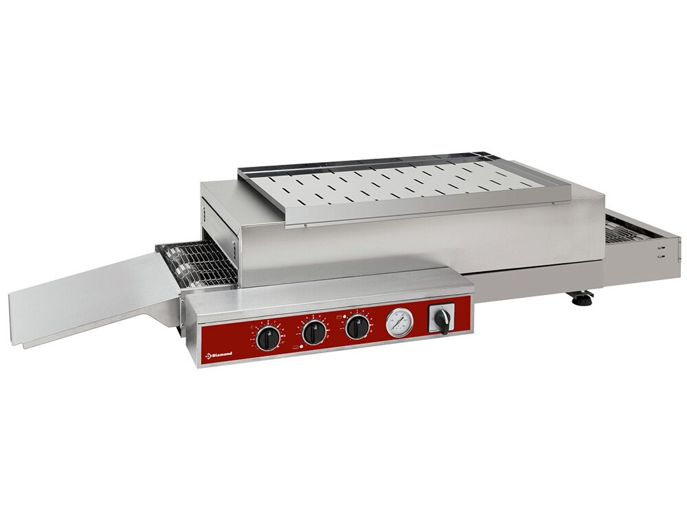 Four électrique à translation,  bande 375mm - cuisine professionnel de qualité