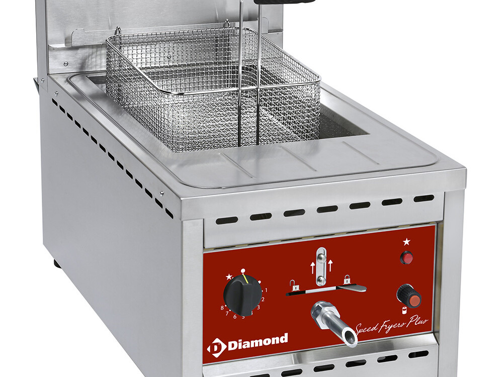 Friteuse gaz 12 lit. -- - équipement professionnel de qualité