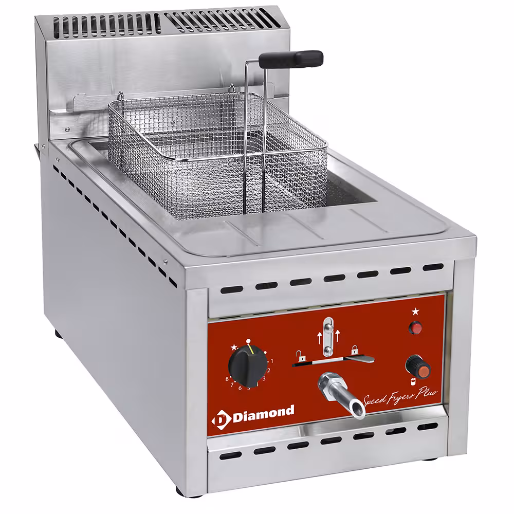 Friteuse gaz 12 lit. -- - équipement professionnel de qualité