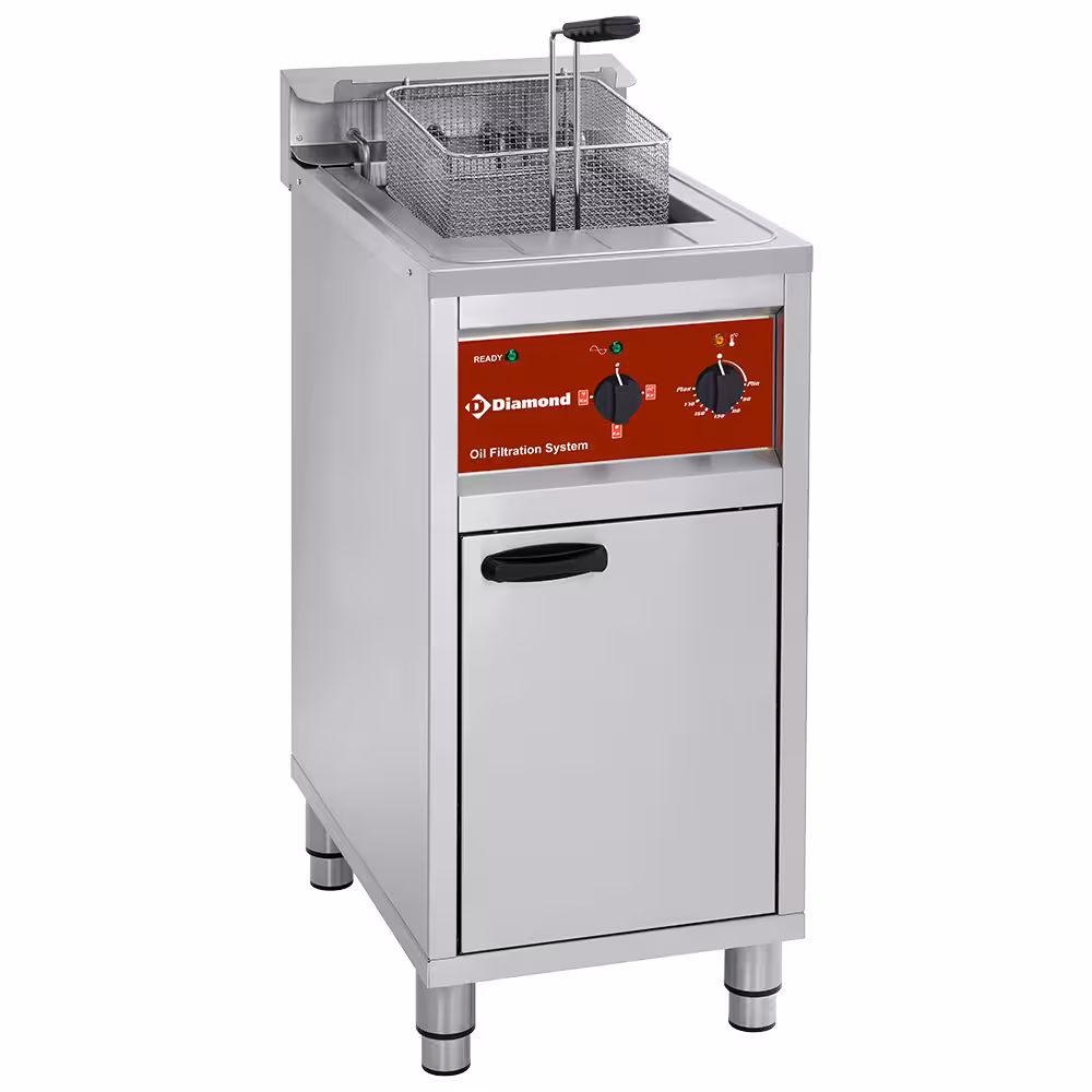 Friteuse électrique avec système de filtration,  1 cuve... - équipement professionnel de qualité