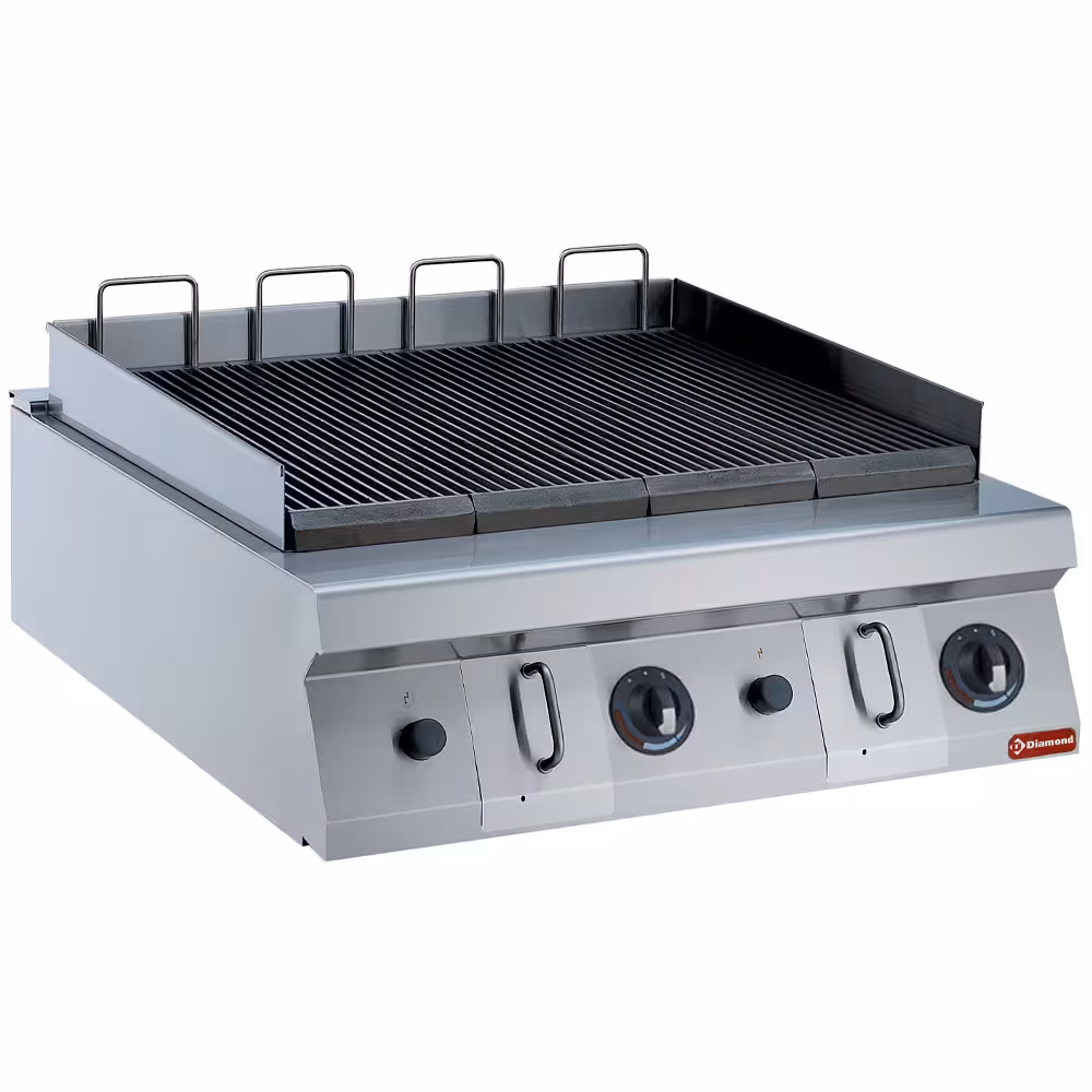 Grill gaz 800mm - - professionnel professionnel de qualité