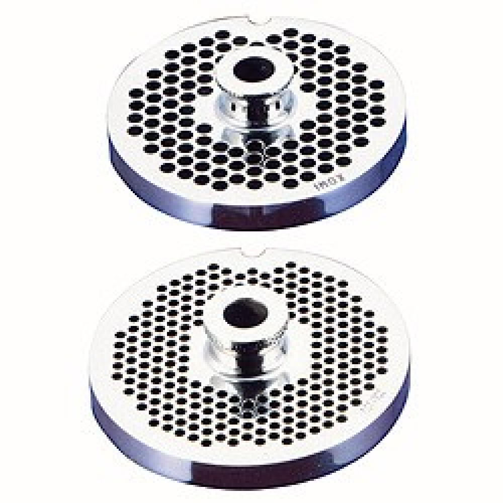 Grille de 8 mm pour hachoir n°32 -inox - professionnel professionnel de qualité