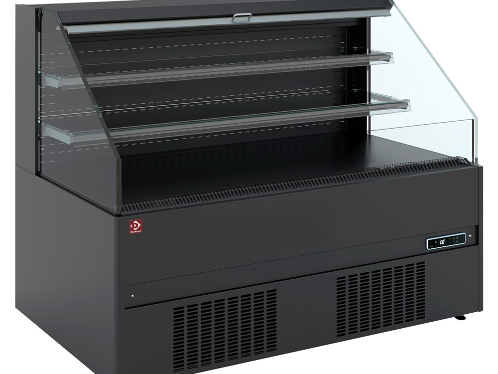 Meuble semi-mural réfrigéré, libre-service, ouvert - - professionnel professionnel de qualité
