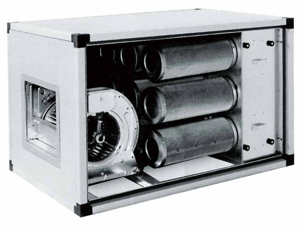 Groupe d'extraction filtrant, 1400 m3/h,  1 vitesse - professionnel professionnel de qualité