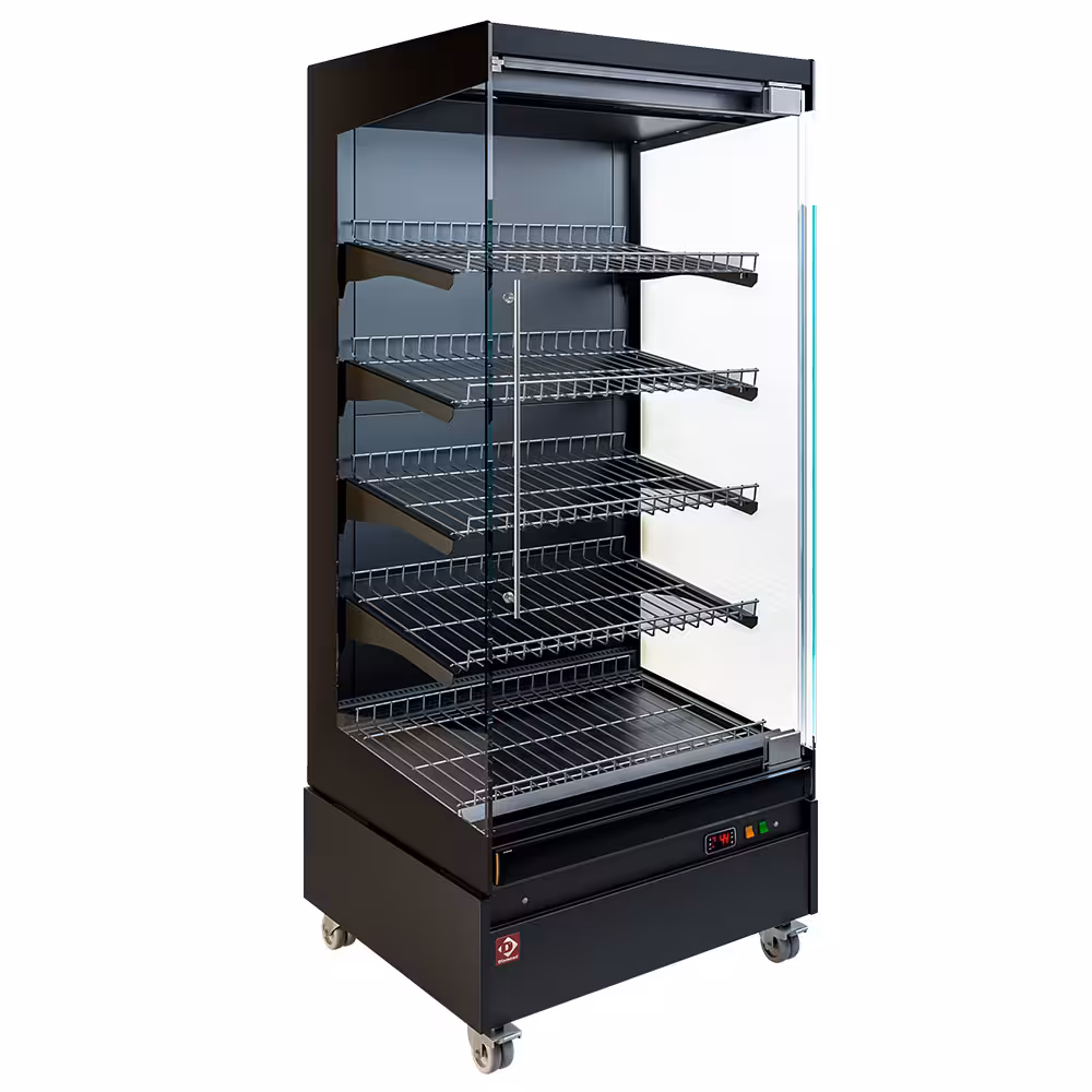 Vitrine chauffante,  libre-service,  avec porte vitrée, ... - cuisine professionnel de qualité