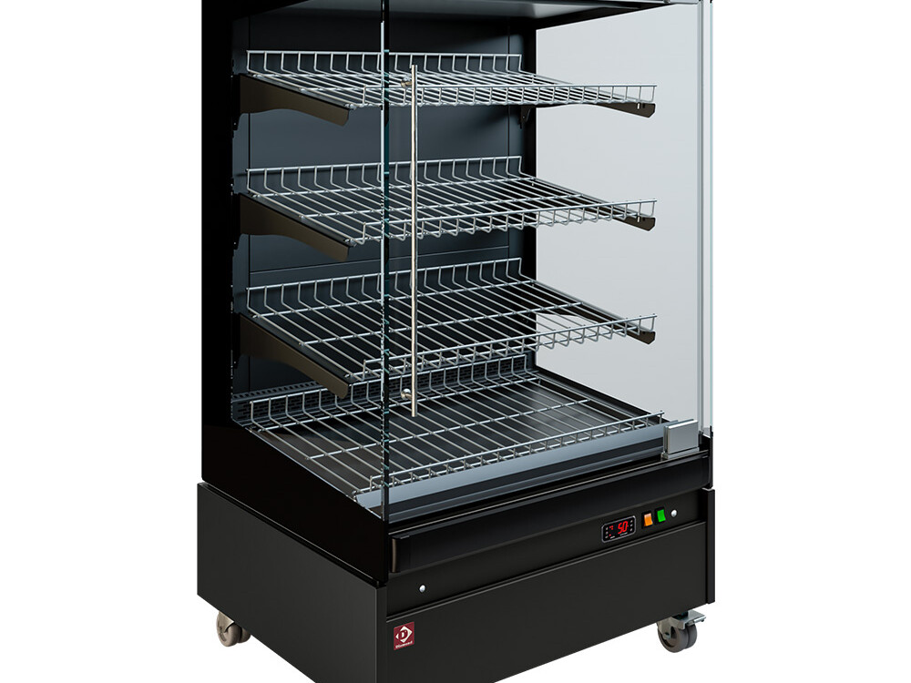 Vitrine chauffante, libre-service, avec porte vitrée, ... - restauration professionnel de qualité