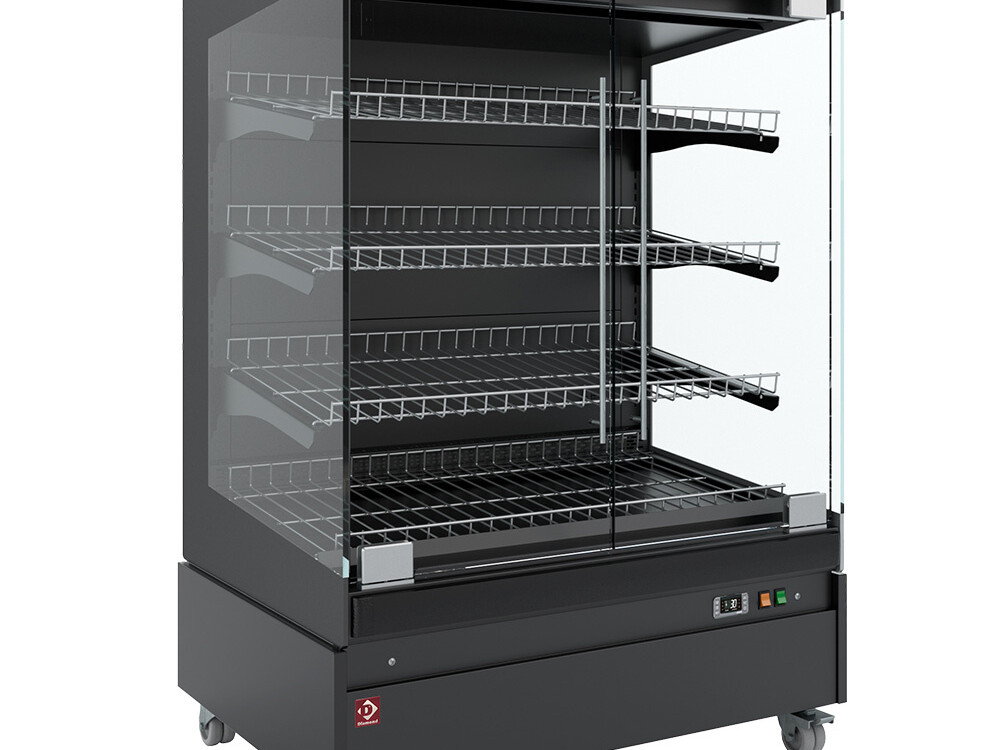 Vitrine chauffante, libre-service, avec porte vitrée, ... - équipement professionnel de qualité