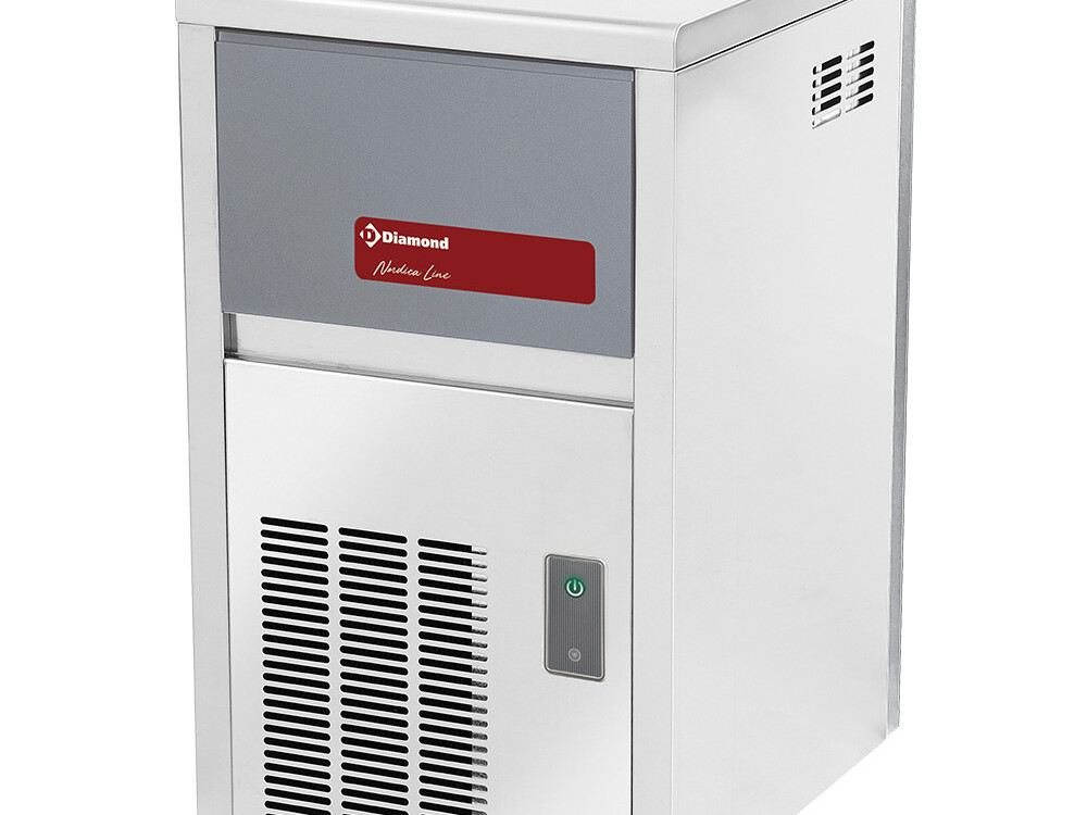 Machine à glaçons pleins 22 kg, avec réserve - - équipement professionnel de qualité